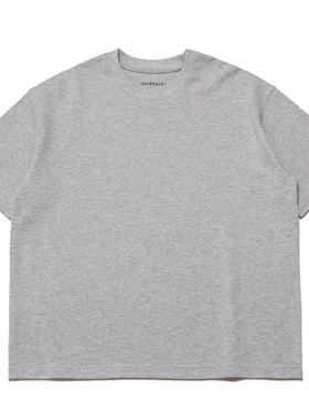 Selfness Basic Boxy宽松版型通勤纯色圆领短袖T恤Tee4色