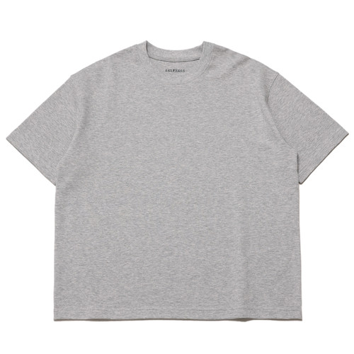 Selfness Basic Boxy宽松版型通勤纯色圆领短袖T恤Tee4色