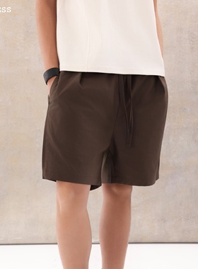 Selfness 25ss正品SOLOTEX微弹单褶结构男士吸湿速干休闲运动短裤