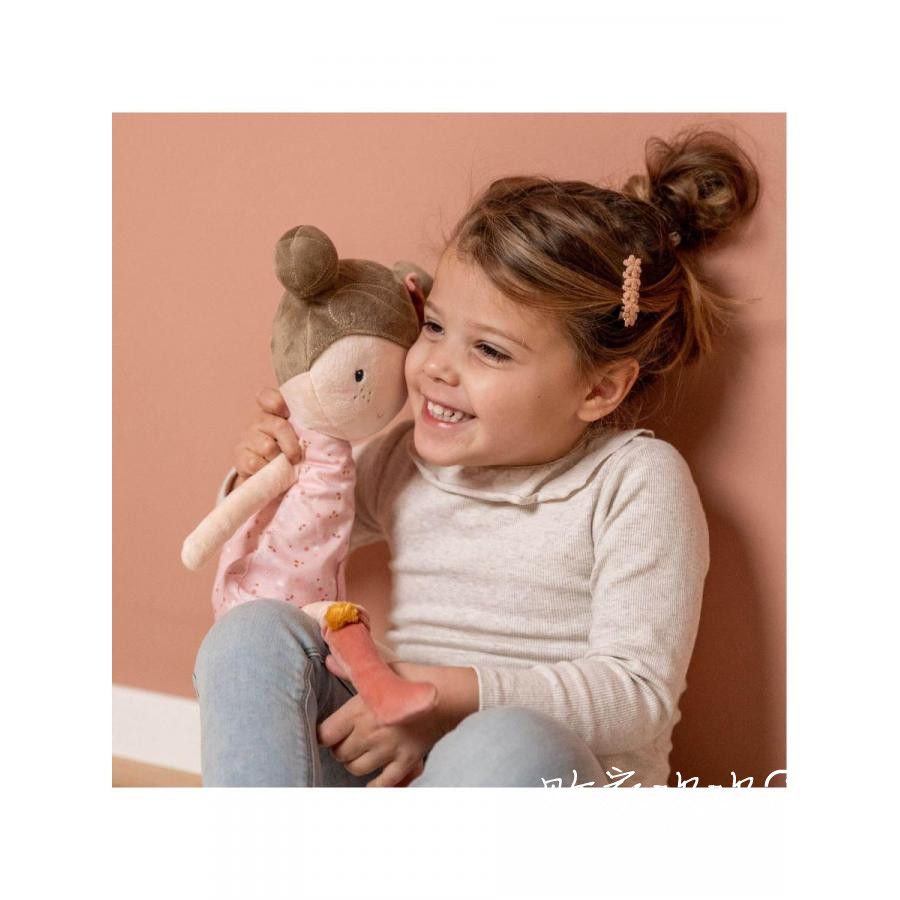 英国代购正品06.20 Little Dutch Cuddle Doll Rosa 拥抱娃娃罗莎