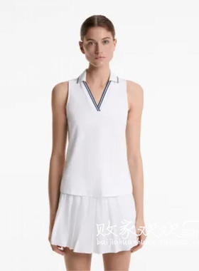 英国代购正品07.07 2025潮流导向 女装新款 翻领无袖舒适背心