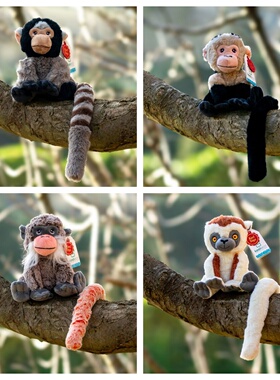 英国代购正品03.13 Keel Toys Keeleco Monkey Tails大嘴猴 玩偶