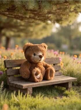 英国代购正品03.03 Bukowski Bears 游侠泰迪熊玩偶 小红书同款