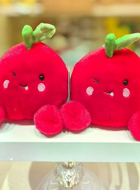 英国代购正品12.14 Palm Pals Cordial Cherry Soft Toy 樱桃玩偶