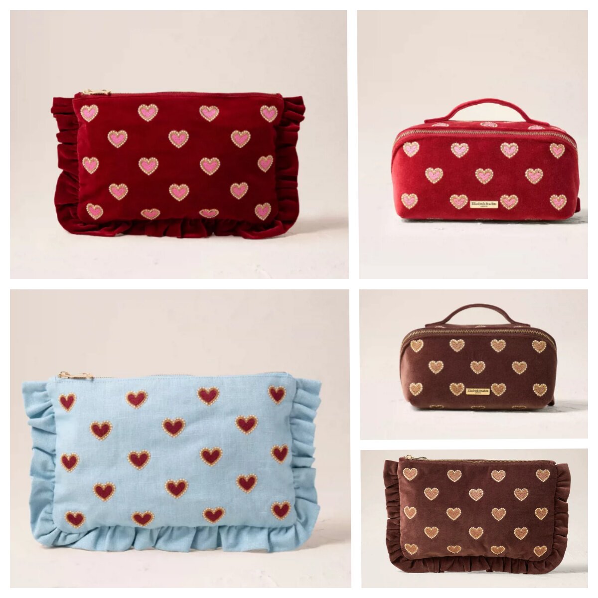 LoveHeartsFrillPouch