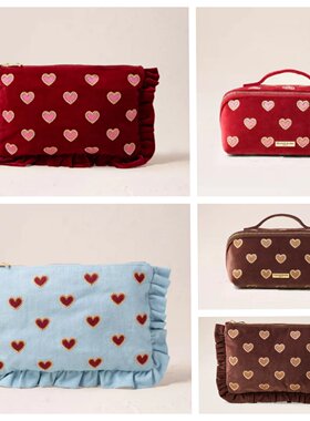 LoveHeartsFrillPouch