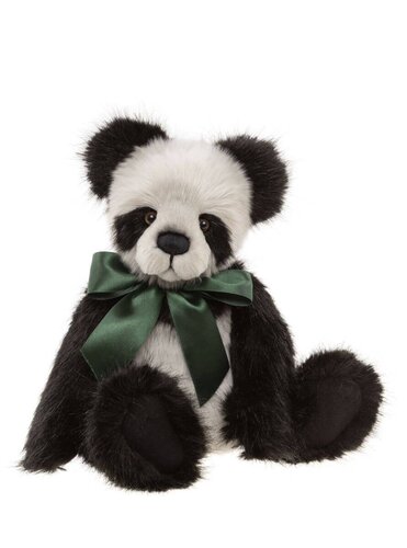 英国代购正品06.13 Charlie Bears 查理熊 Davidson 系丝带的熊猫