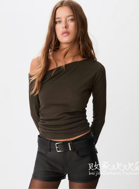 英国代购正品11.08 2025潮流导向 女装新款 设计长袖舒适打底衫