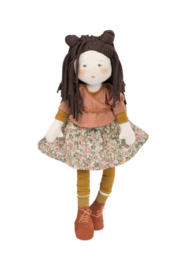 英国代购正品08.31 Moulin Roty Marjolaine Rag Doll 抹布娃娃