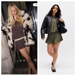 英国代购正品01.31 名品UO 女装新款 时尚设计露背迷人百搭连衣裙