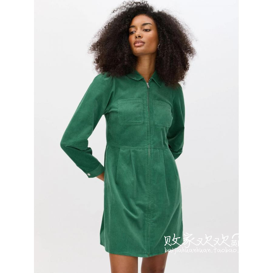 英国代购正品11.16 名品NEXT 女装新款 时尚衬衫迷人百搭连衣裙