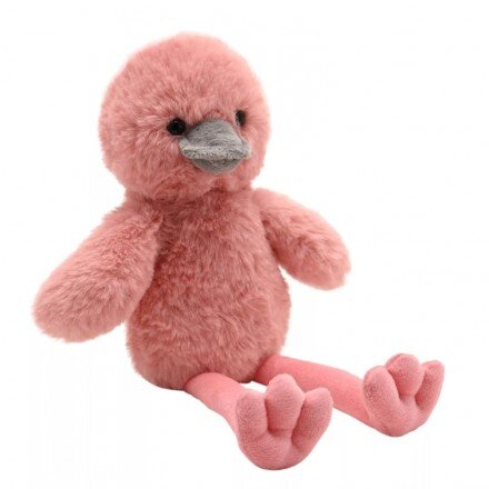 英国代购正品07.24 Flo The Plush Long Leg 火烈鸟幼鸟毛绒玩偶