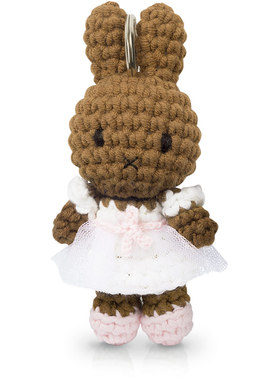 英国代购正品02.23 Melanie and her White 穿裙子的梅兰妮钥匙扣