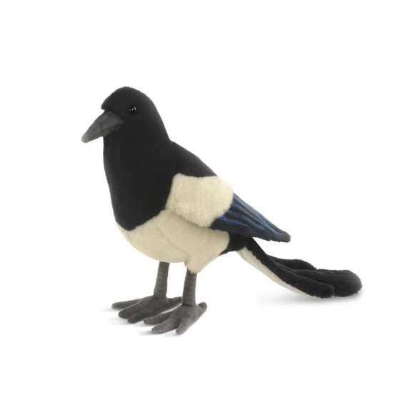 英国代购正品09.30 HANSA Pica Pica 皮卡皮卡鸟儿  毛绒玩偶