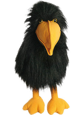 英国代购正品12.30 Crow Puppet 乌鸦傀儡 毛绒玩偶