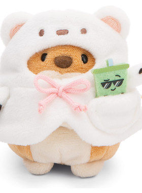 英国代购正品12.28 mymochi Hiro Dog 狗配珍珠奶茶和北极熊服装