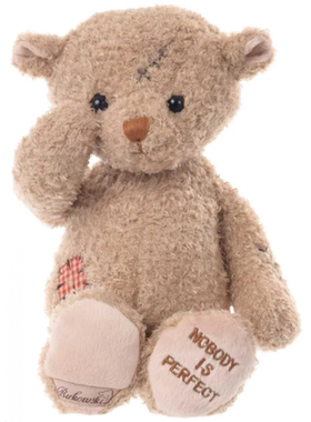 国内现货秒！ 12.21  bukowski bears “没人是完美的 泰迪熊玩偶