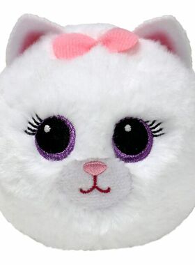 英国代购正品12.17 Ty Purdy Cat Beanie Bouncer毛绒小猫 解压球