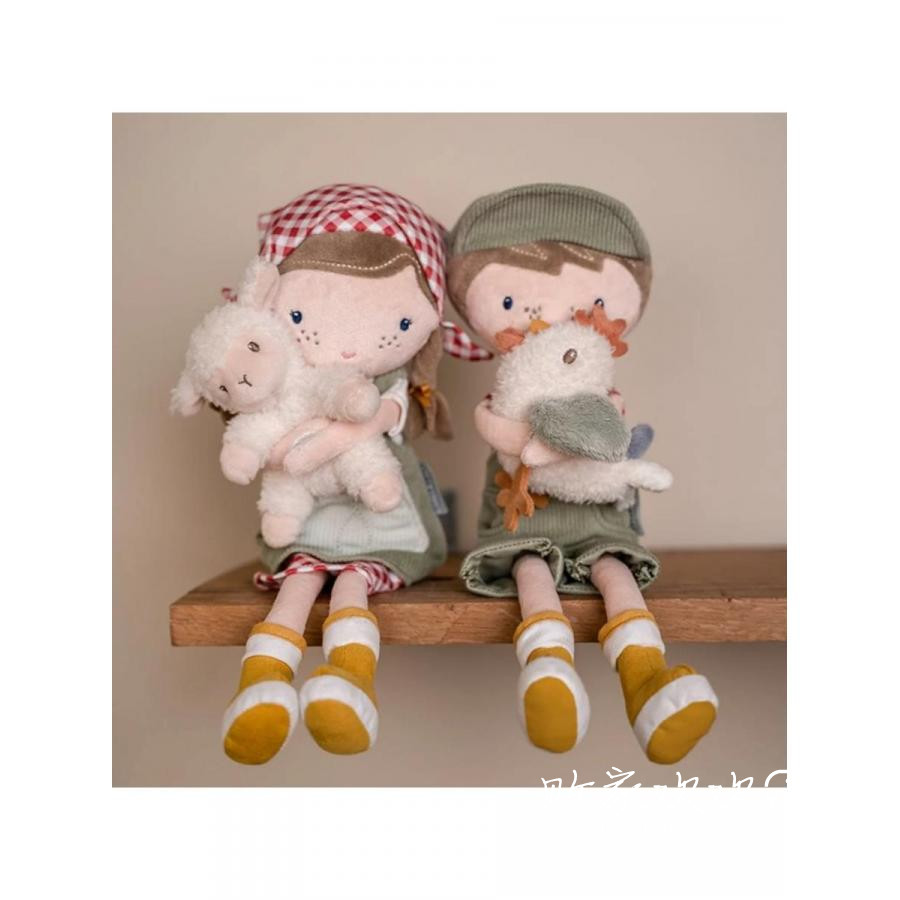 英国代购正品06.20 Little Dutch Farmer拥抱娃娃农业罗莎和绵羊