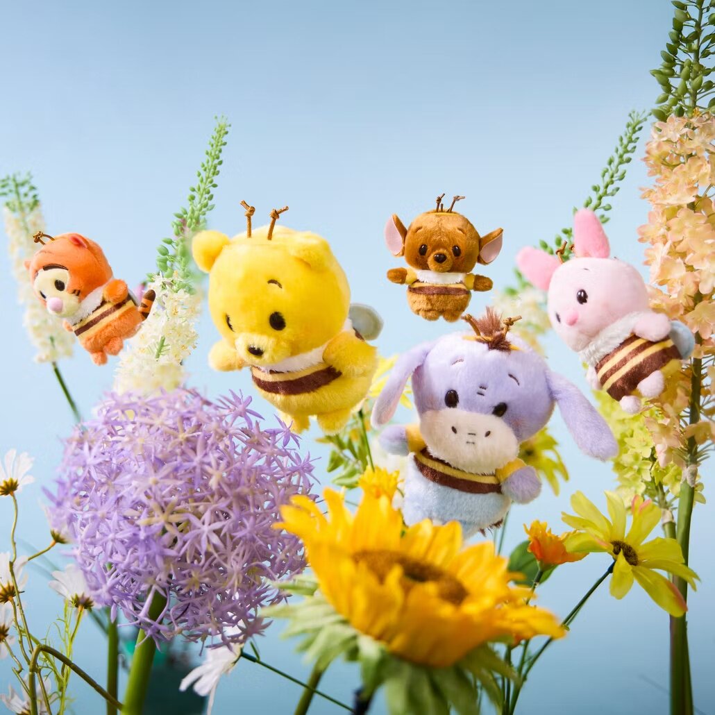 英国正品05.23 Disney 迪士尼 Winnie Pooh Mini维尼熊系列 玩偶