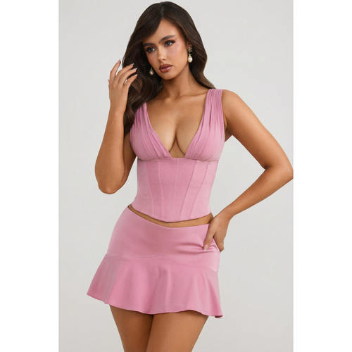 英国代购正品09.10 名品ohpolly 女装新款 时尚迷人设计款半身裙
