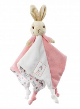 英国正品07.26 beatrix potter Flopsy Bunny 彼得兔 毛绒安抚巾