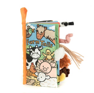 jellycat Farm Tails 英国代购 农场尾巴书 08.13 Book 布书 正品