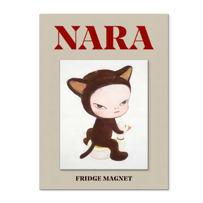 英国代购正品08.11 Harmless Kitty 奈良美智 无害小猫 冰箱贴