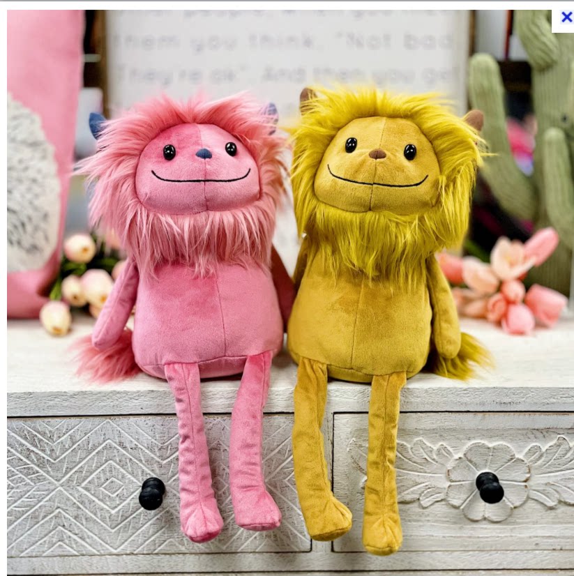 国内现货秒！07.12 jellycat Jinx Monster 粉色恶魔小怪兽 玩偶