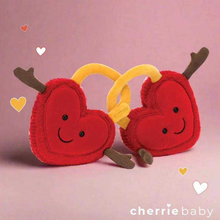 国内现货秒！11.26 jellycat Amuseables Val  Love 爱心同心结锁