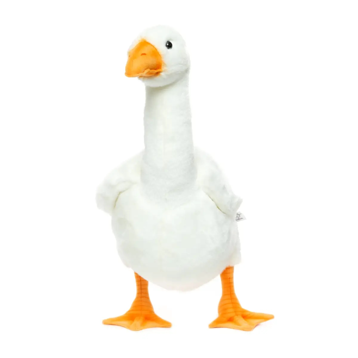 英国代购正品03.30 Hansa 3709 White Goose 白鹅 仿真毛绒玩偶