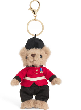 国内现货秒！11.07 Harrods Guardsman Bear 卫兵熊守护熊钥匙扣