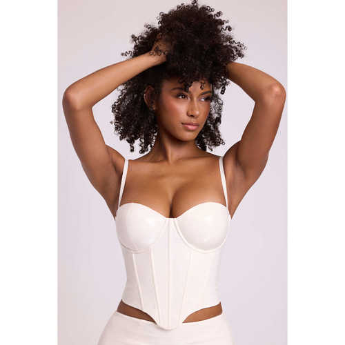 英国代购正品09.10 名品ohpolly 女装新款 法式吊带束腰设计上衣