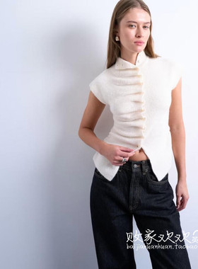 英国代购正品08.15 2025潮流导向 女装新款 TS针织设计百搭小衫