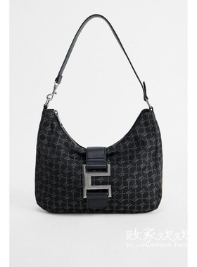 英国代购正品10.15 名品UO 女包新款 复古老花设计百搭单肩包