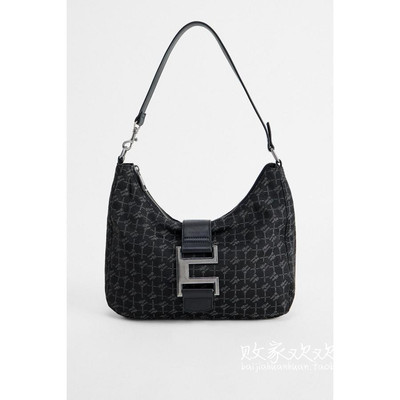 英国代购正品10.15 名品UO 女包新款 复古老花设计百搭单肩包