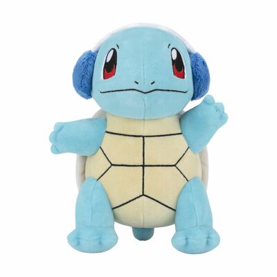 英国代购正品10.28 Pokemon 8” Squirtle Ear 带耳罩的杰尼龟