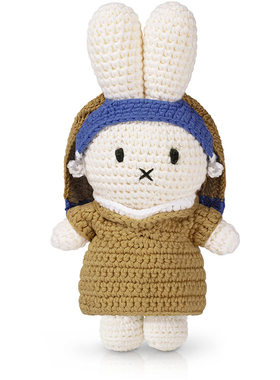 英国代购正品02.22 Miffy and her Girl 珍珠耳环的女孩米菲兔