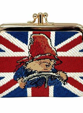 英国代购正品10.10 Paddington Bear Union 帕丁顿熊英国国旗钱包