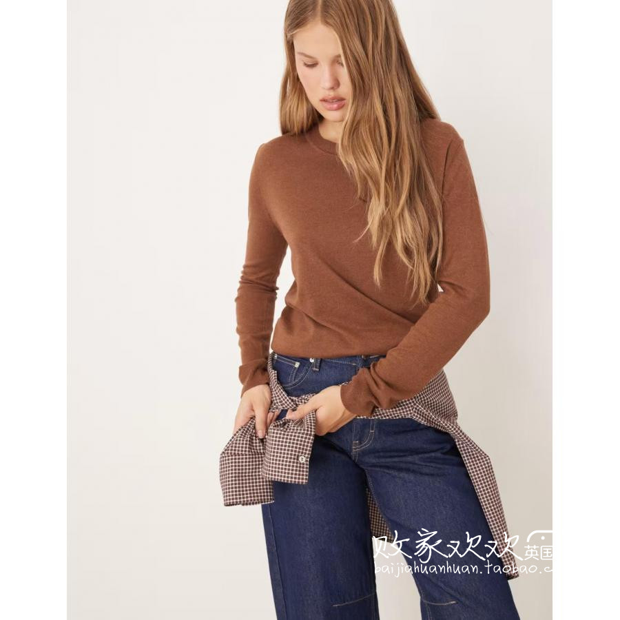 英国代购正品10.08 2025潮流导向 女装新款 时尚长袖舒适打底衫