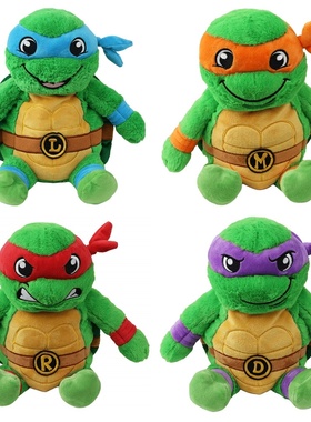 英国代购正品12.31 Warmies Raphael Teenage Mutant 忍者神龟