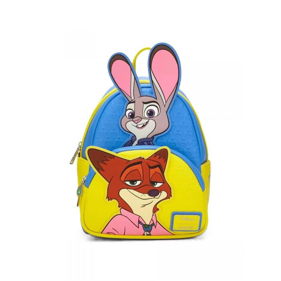 英国代购正品12.07 Disney Loungefly 疯狂动物城 尼克和朱迪背包