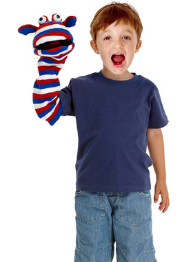 英国代购正品12.30 Sockettes Jack Puppet 插座杰克木偶 手偶