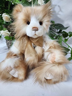 查理熊 英国代购 charliebears 08.22 NADINE纳丁长毛熊熊玩偶 正品