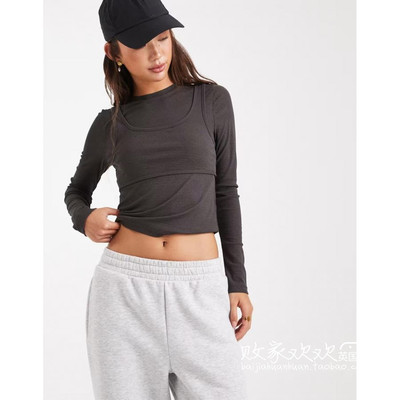 英国代购正品10.03 2025潮流导向 女装新款 休闲长袖舒适打底衫