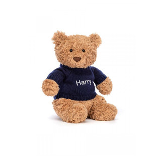 英国代购正品 04.15 Jellycat Bartholomew Bear巴塞洛熊定制款