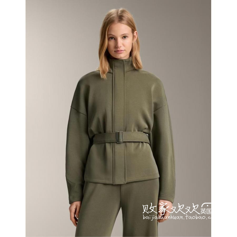 英国代购正品11.22 2025潮流导向 女装新款 设计拉链舒适百搭开衫