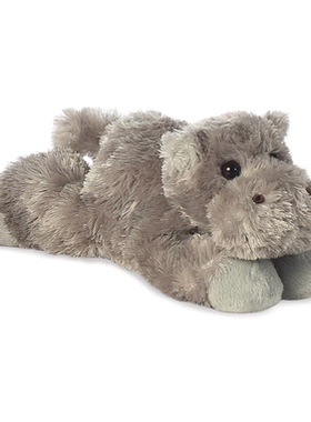 英国代购正品01.25 Mini Flopsies Howie Hippo 河马毛绒玩偶