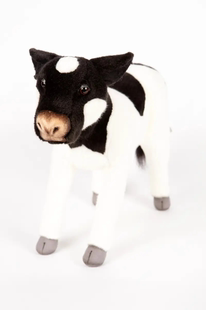 Hansa 仿真毛绒玩偶 英国代购 03.30 Calf 黑白母牛 Cow 正品 3457