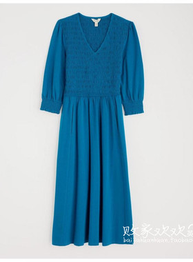 英国代购正品08.26 名品MS 女装新款 时尚长款百搭连衣裙